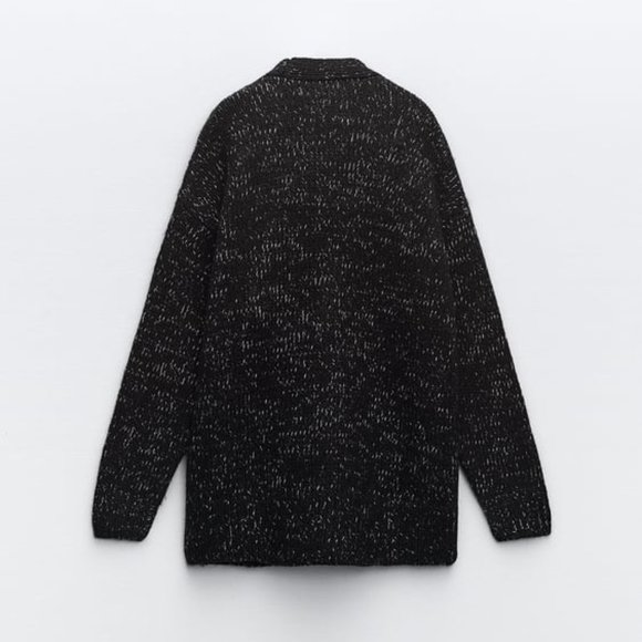 NWT ZARA POCKET KNIT CARDIGAN S, M 4331 - Picture 6 of 8